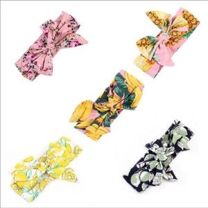 Baby Girl Fruit Tie Headbands